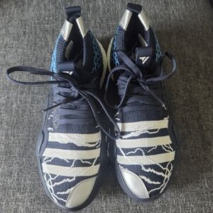 adidas Trea YOUNG 2 "Supernatural" Basketball Shoes Blue and White